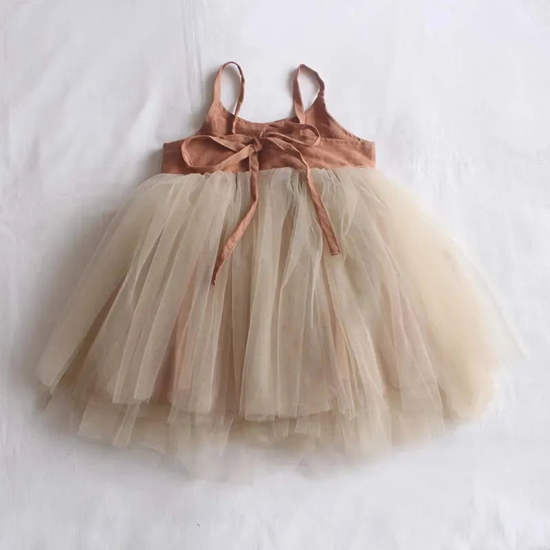Princess Baby Girl Dress Summer Backless Baby Girls Birthday Dress for 0-4Y Baby Girl Tutu Dress Toddler Girl Clothes