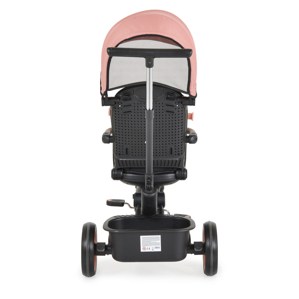 Byox Jasper Premium Foldable Tricycle - Rose Pink Luxury Edition