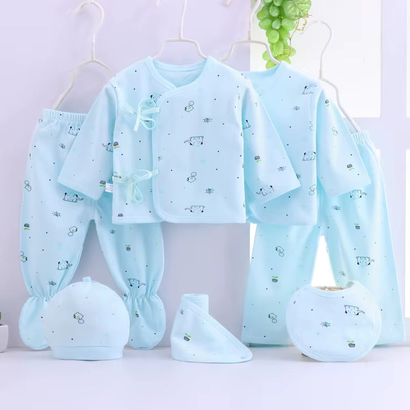 18 Piece/Lot Newborn Baby Girl Clothes Set 100% Cotton Infant Baby Girl Set Soft Autumn Boys Clothing Baby Gift without Box