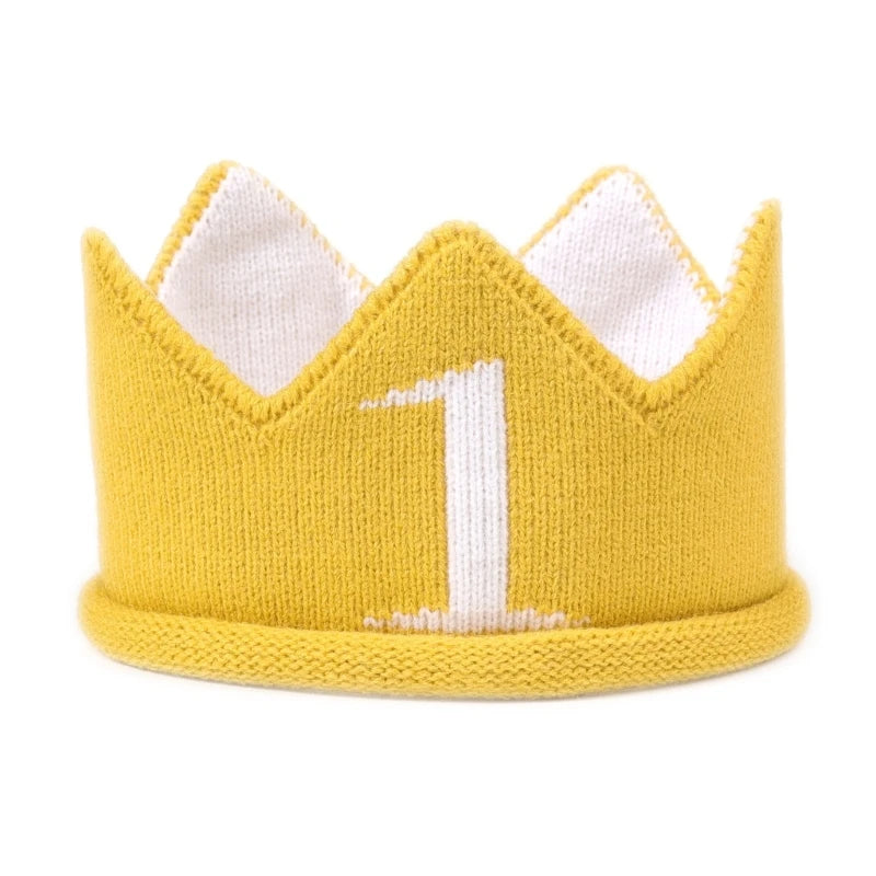 Star Crown Baby Hat Photography Props Autumn Winter Knit Newborn Baby Girl Boy Hat Turban Infant Crown Birthday Party Hat Cap