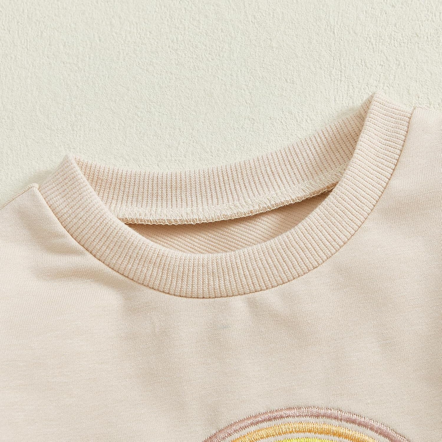 Newborn Baby Girls Clothes Cotton Suit Cute Baby Kid Infant Toddler Play Wear Rainbow Outfits