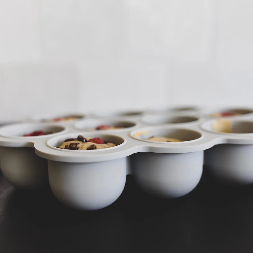 2.5 Oz Baby Food and Puree Freezer Storage Tray - 10 Portion - Grey