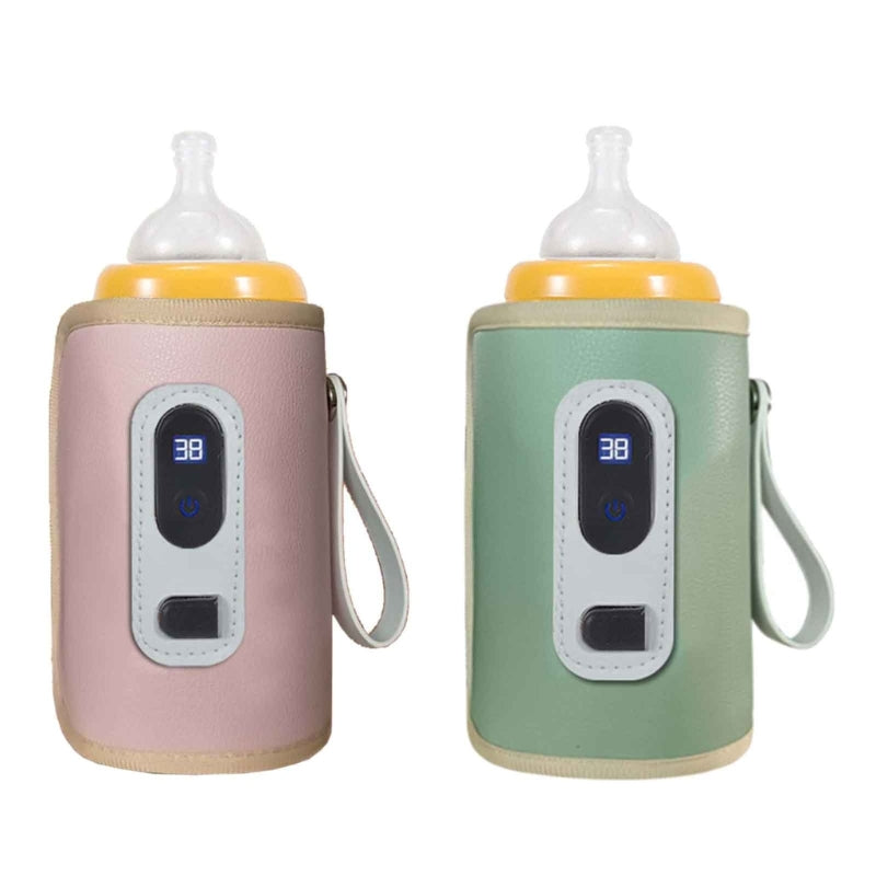 Premium Portable Baby Bottle Warmer - 24-Hour Heat Retention System