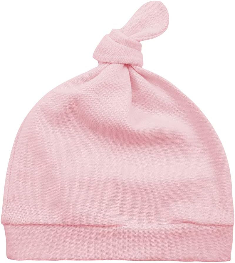 Newborn Baby Hat and Mittens Set - Soft Cute Mittens and Hat for Baby Girls and Boys 0-6 Months