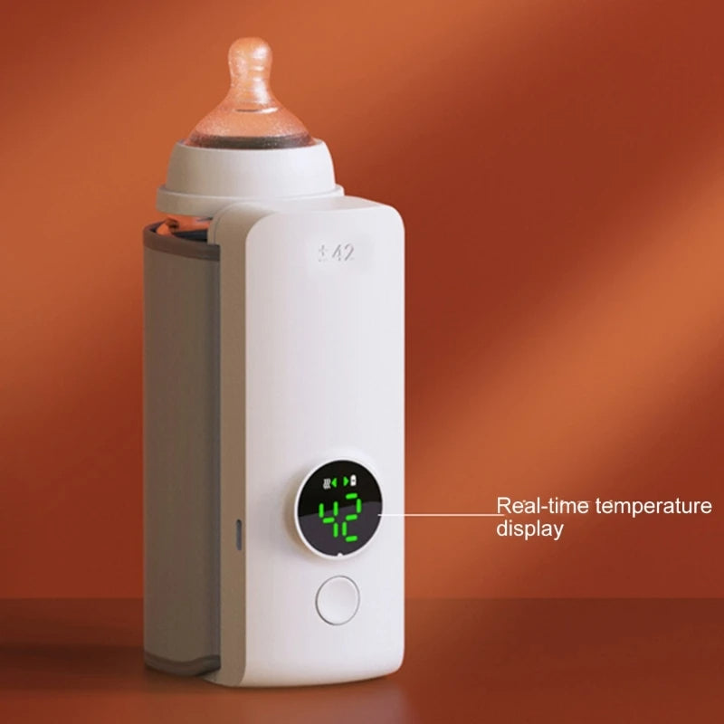 Premium Portable Infant Bottle Warmer - Travel-Ready Convenience