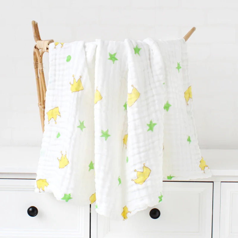 Bamboo Cotton Infant Kids Blanket