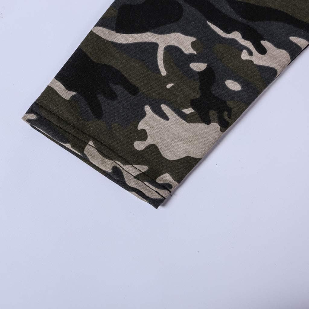 Clothing Sets for Boys 2PCS Kids Letter Tops Set Teen Camouflage Pants Outfits Boys Baby Tracksuit (White, 7-9 Years)