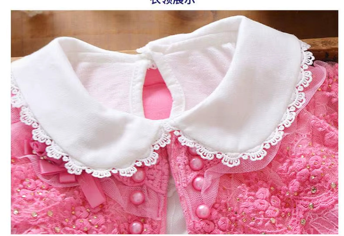 Baby Girl Fashion Three-Piece Set