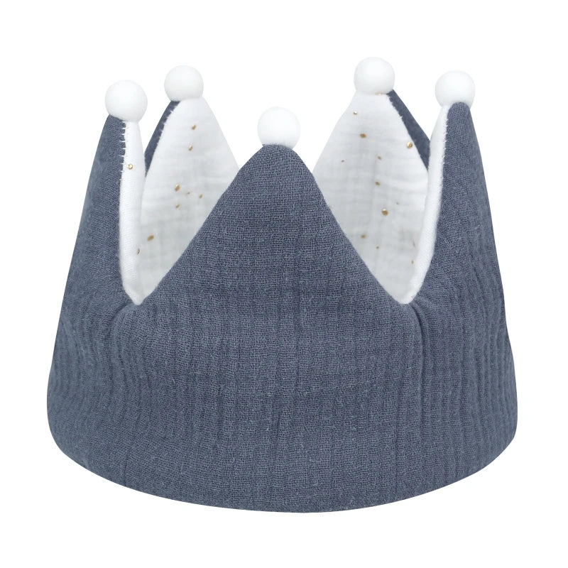 Star Crown Baby Hat Photography Props Autumn Winter Knit Newborn Baby Girl Boy Hat Turban Infant Crown Birthday Party Hat Cap