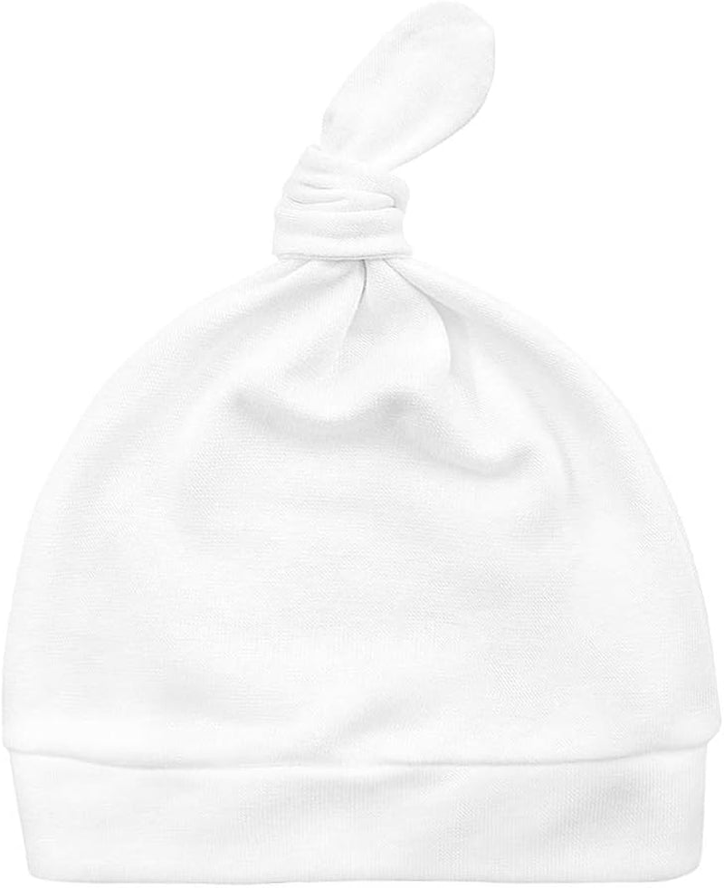 Newborn Baby Hat and Mittens Set - Soft Cute Mittens and Hat for Baby Girls and Boys 0-6 Months