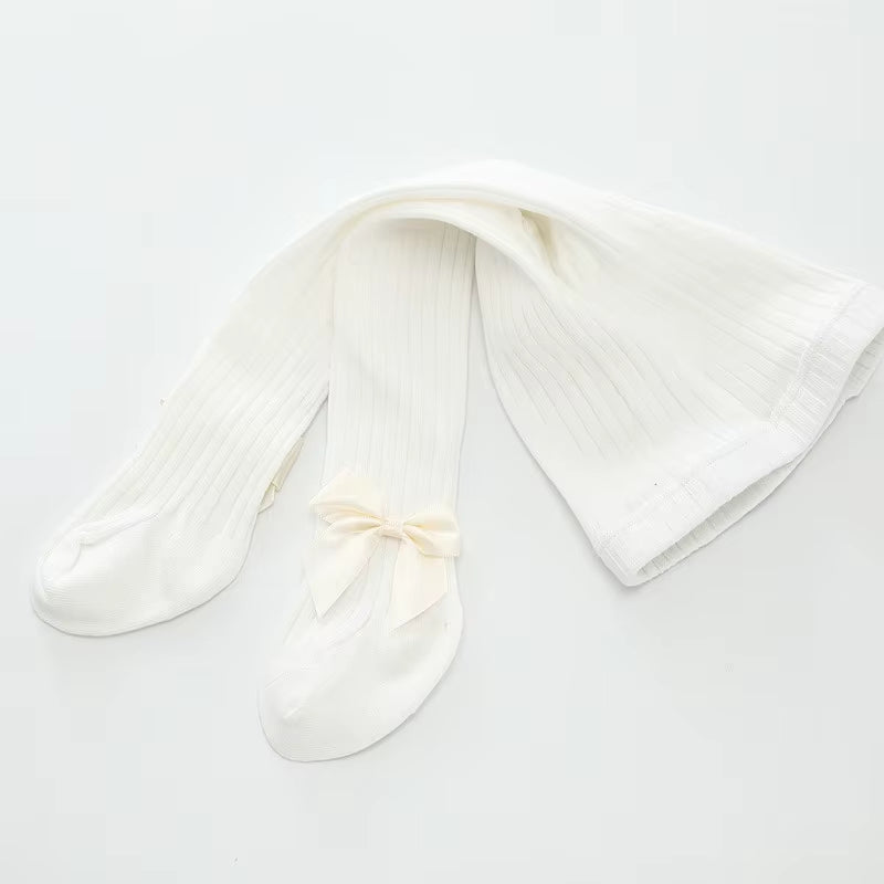 Summer Mesh Baby Girl Tights Cute Bows Solid Color Infant Toddler Pantyhose Breathable Soft Cotton Stockings Baby Girl Clothes