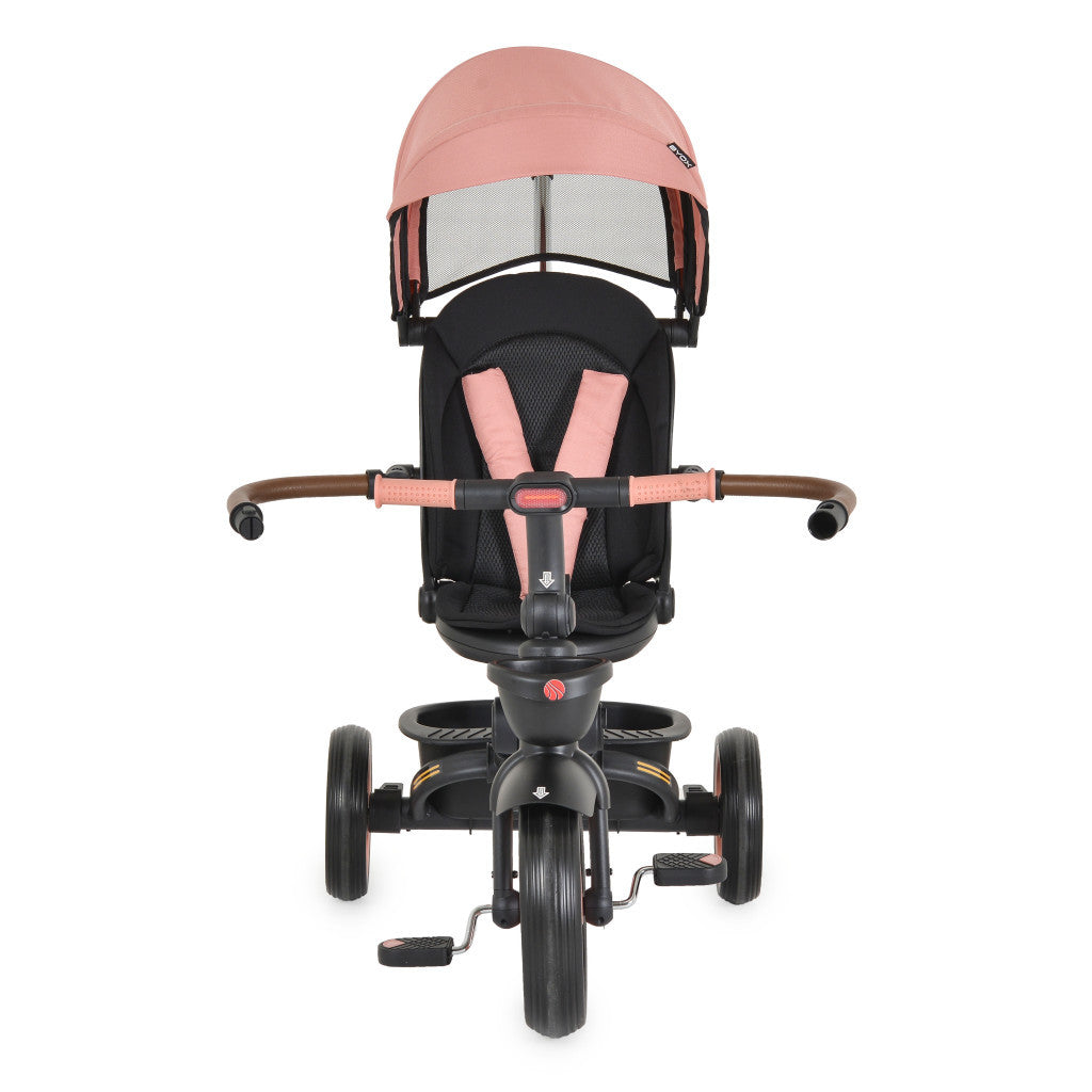 Byox Jasper Premium Foldable Tricycle - Rose Pink Luxury Edition
