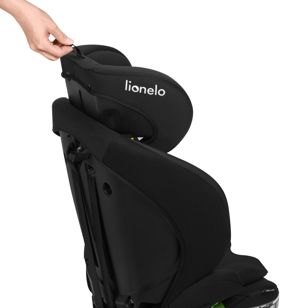 Lionelo Billy FWF I-Size ISOFIX gyermekülés (76-150cm) - Black Carbon-5