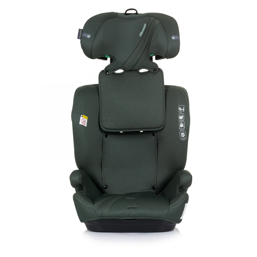 Chipolino Icon Premium I-Size Car Seat 76-150cm - Pastel Green Elegance