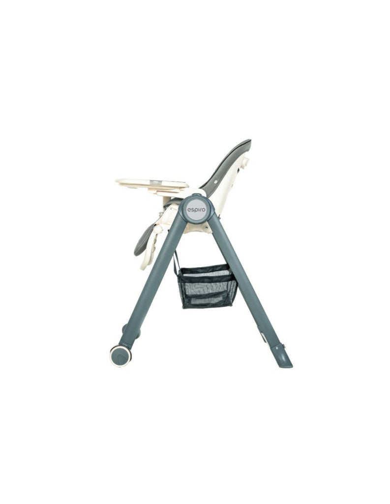 Espiro Penne Premium Multifunctional High Chair - Sophisticated Black Elite