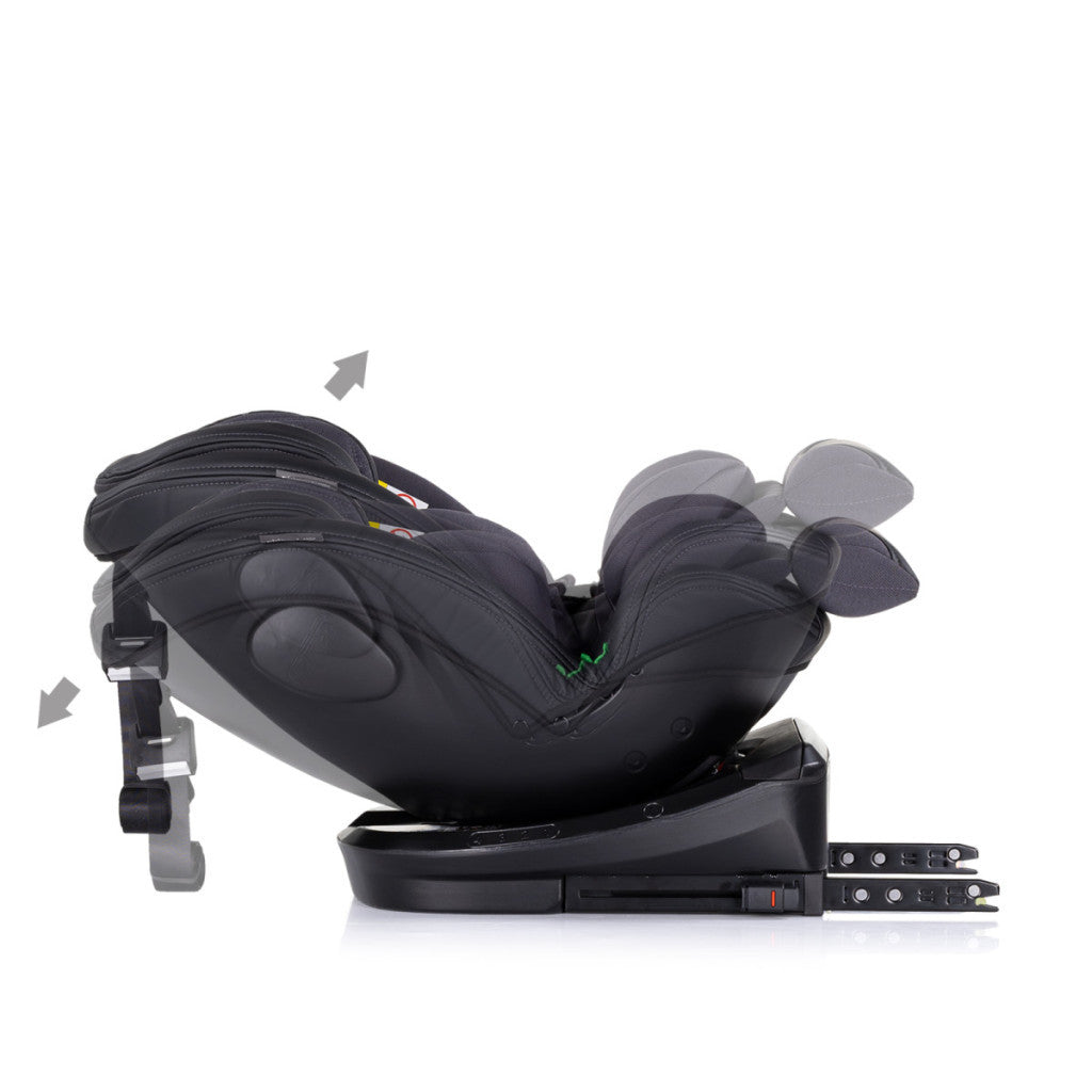 Chipolino Hypnotic autósülés I-Size 40-150cm - Anthracite-8