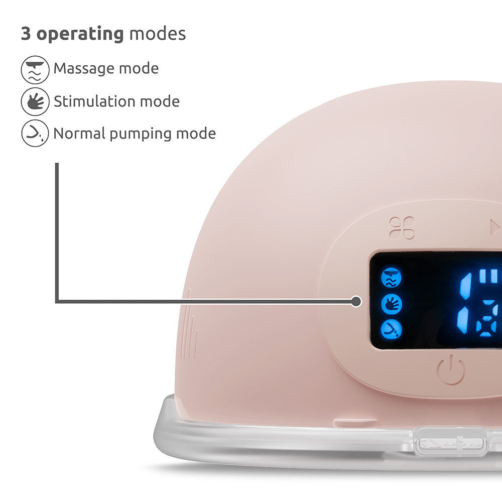 Lorelli Aya Premium Hands-Free Electric Breast Pump - Sophisticated Green