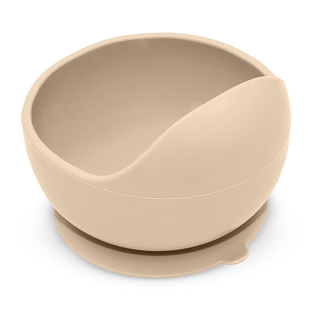 Petite&Mars Premium Silicone Bowl with Suction Cup - Desert Sand Collection