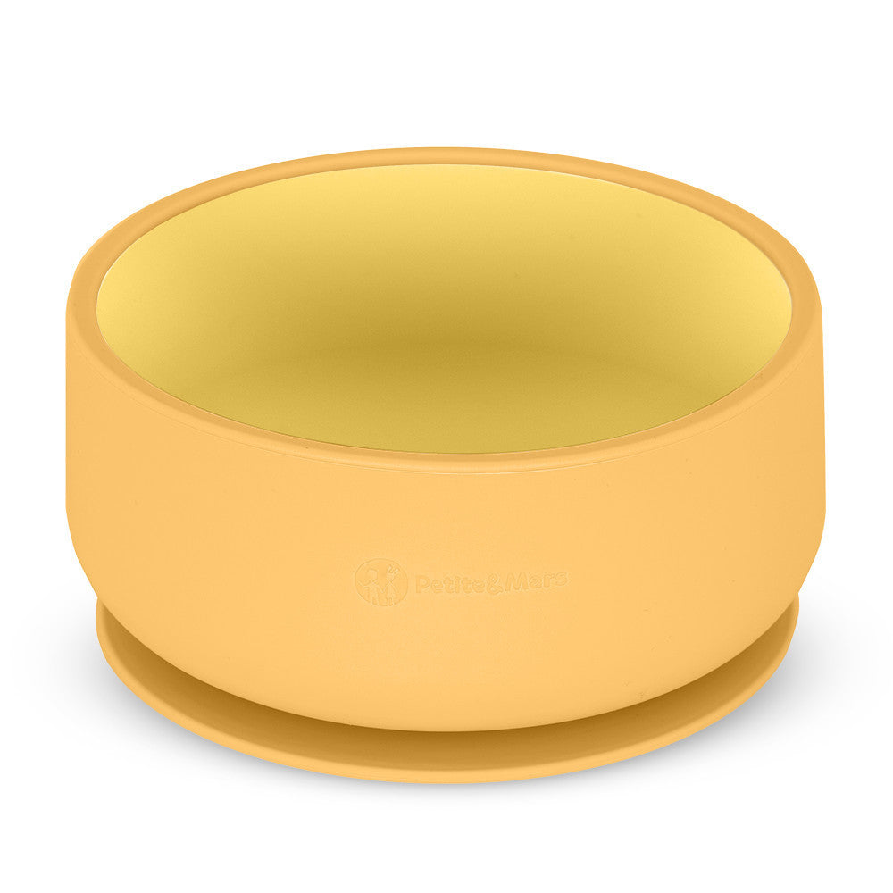 Petite&Mars Premium Silicone Bowl - Intense Ochre Take&Match Collection
