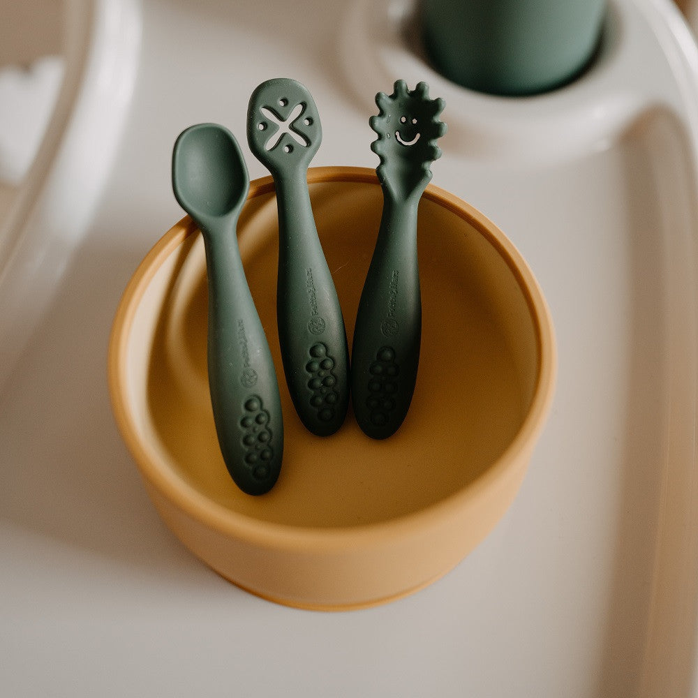 Petite&Mars Premium Silicone Bowl - Intense Ochre Take&Match Collection