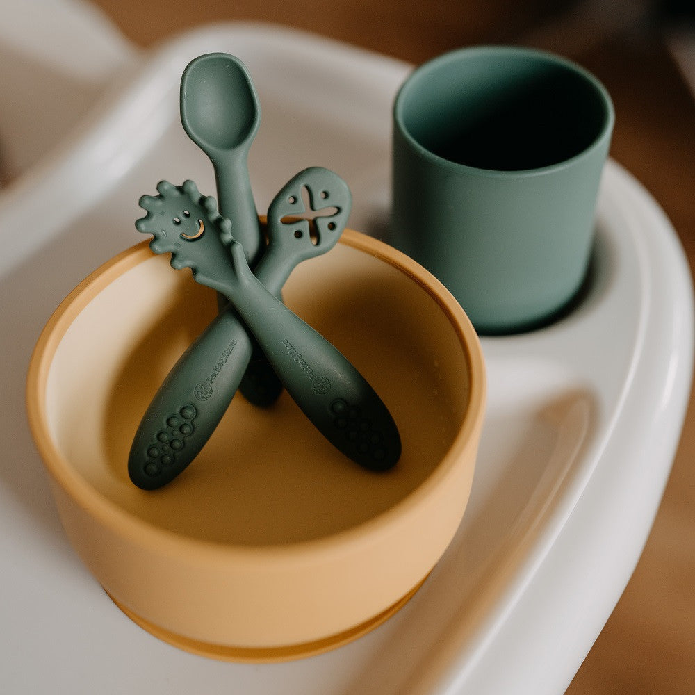 Petite&Mars Premium Silicone Bowl - Intense Ochre Take&Match Collection
