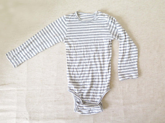 Striped Long Onesie