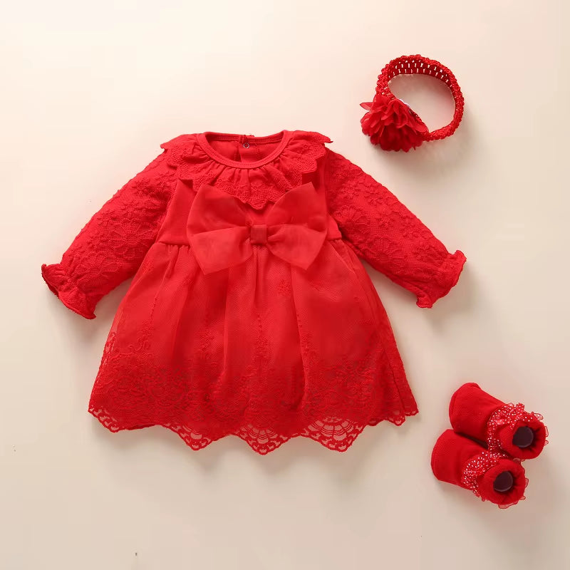 New Born Baby Girl Clothes 2019 Vestidos Christening Dress for Baby Girl Cotton Princess Baby White Baptism Dresses 3 6 9 Months