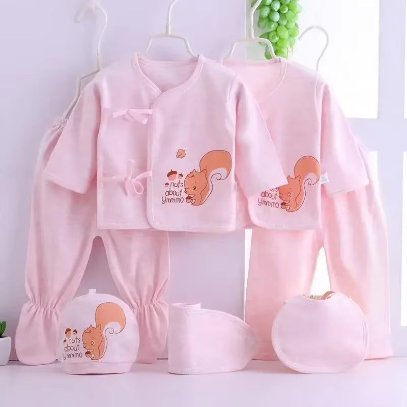 18 Piece/Lot Newborn Baby Girl Clothes Set 100% Cotton Infant Baby Girl Set Soft Autumn Boys Clothing Baby Gift without Box