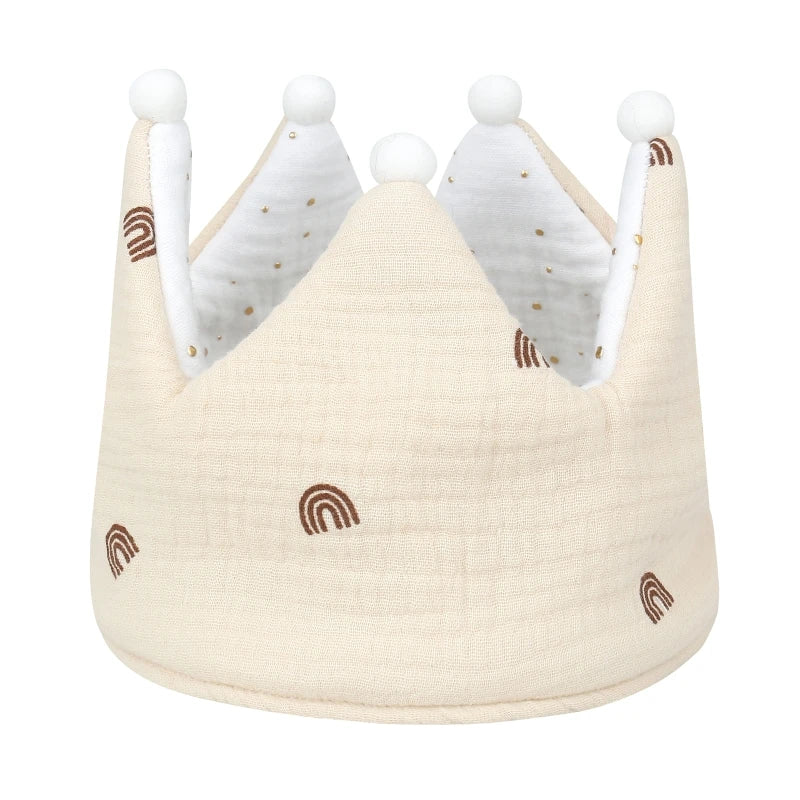 Star Crown Baby Hat Photography Props Autumn Winter Knit Newborn Baby Girl Boy Hat Turban Infant Crown Birthday Party Hat Cap