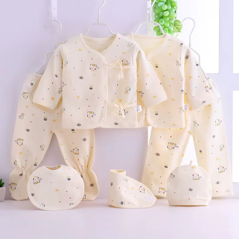 18 Piece/Lot Newborn Baby Girl Clothes Set 100% Cotton Infant Baby Girl Set Soft Autumn Boys Clothing Baby Gift without Box