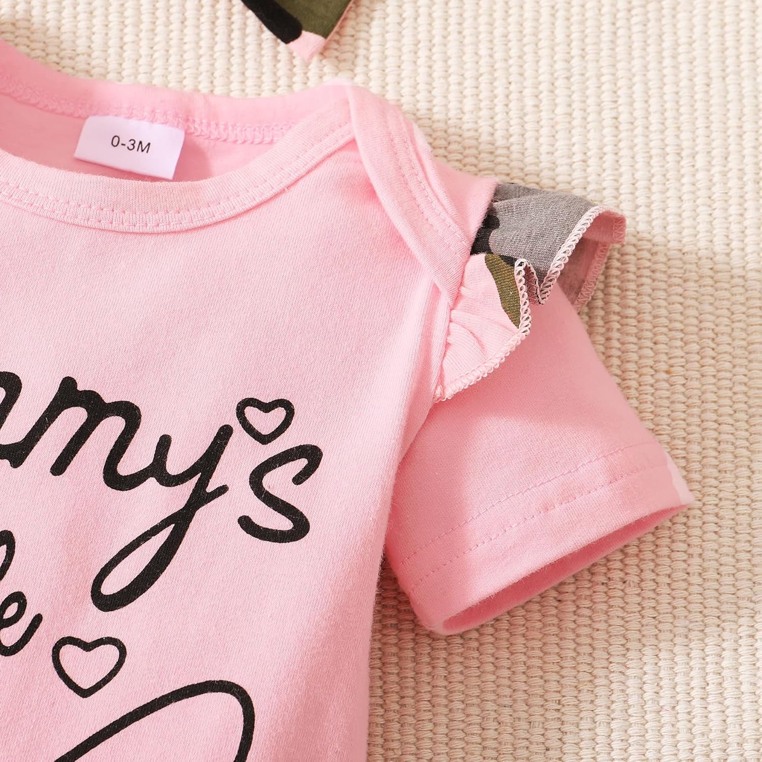 Baby Girl Clothes Toddler Girl Floral Ruffle Sleeve Shirt Pant Sets 3 Pieces Fall Winter Clothing for Girl Gifts 0-4T