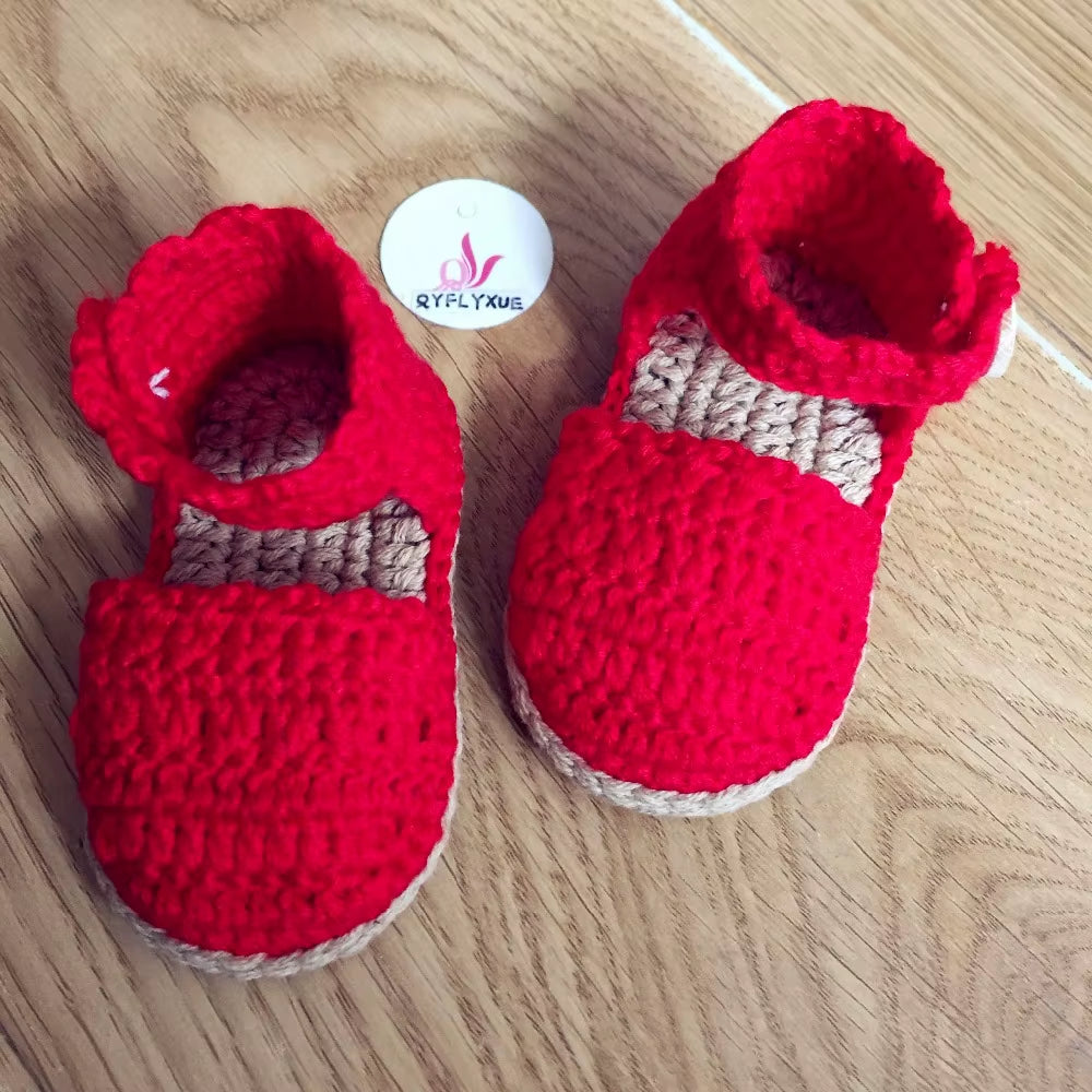 Crochet Baby Shoes, Baby Girl White , Baby Toddler Shoes